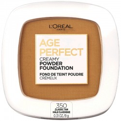 Base en polvo cremosa Loreal Age Perfect 350