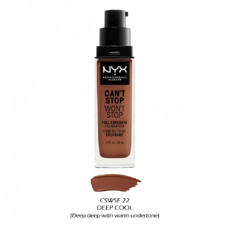BASE NYX CAN'T STOP WON'T STOP DEEP RICH ¦ CSWSF20