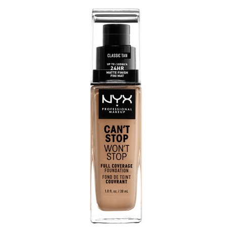 NYX Cant Stop Wont Stop Base Matte Classic Tan