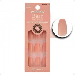 UÑAS AUTOCOLANTES KISS BARE BUT BETTER