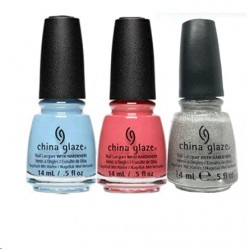KIT DE 3 MINI ESMALTES CHINA GLAZE 82701