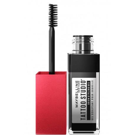 Maybelline Tattoo Studio Gel de Sobrancelhas Black Noir