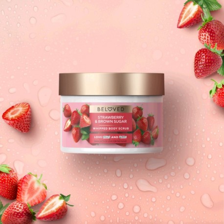 EXFOLIANTE P/CORPO BELOVED STRAWBERRY