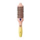 ESCOVA TERMICA CALISTA FAUXBLO 32MM R/AM THERMAL BRUSH ROSA COM AMARELO