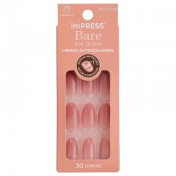 UNHAS AUTOCOLANTES KISS BARE BUT BETTER
