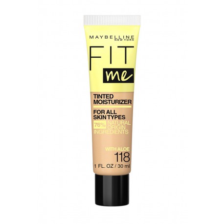 Maybelline Fit Me Hidratante com Cor 118