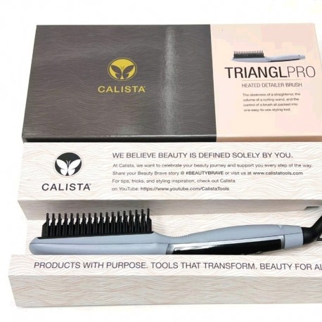 Calista Triangle Pro Cepillo Modelador Termico Lilas Pastel