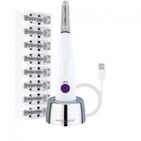 Michael Todd Beauty Sonicsmooth Dermaplaning 2 em 1 Branco