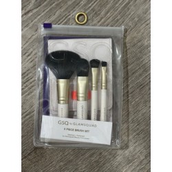 KIT DE BROCHAS DE MAQUILLAJE GSQ 5 PECAS