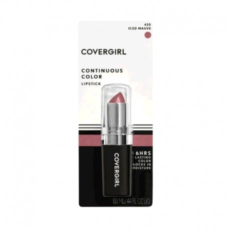 CoverGirl Continuous Color Labial Hidratante 420 Iced Mauve
