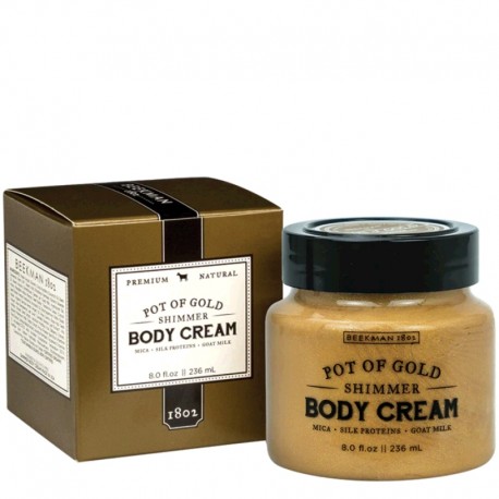 Beekman 1802 Creme Corporal Iluminador Pot of Gold Leite de Cabra