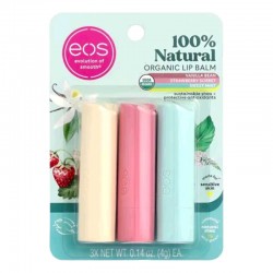 PROTETOR LABIAL EOS 100% NATURAL ORGANIC