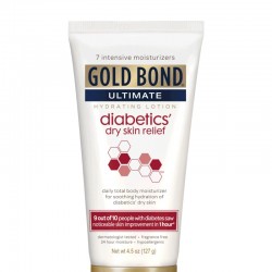 Gold Bond Locao para Diabeticos Alivio da Pele Seca
