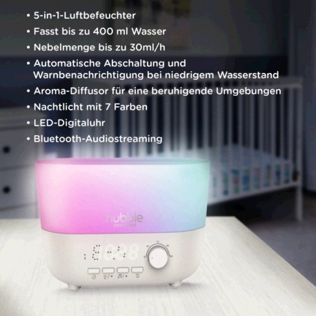 Hubble Mist Humidificador para Bebe 5 en 1