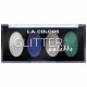 PALETA DE GLITTER L.A. COLORS 4 CORES