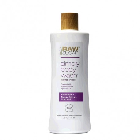 RAW SUGAR SIMPLY BODY SHAMPOO 25OZ