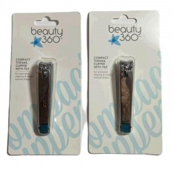 KIT CORTAUNAS CONTORNADOS BEAUTY 360 CLIPPER DUO