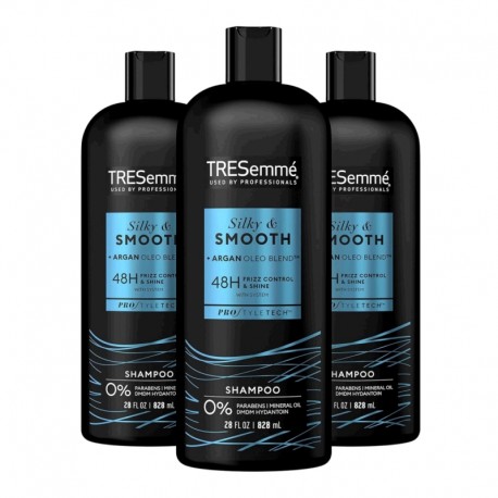 SHAMPOO TRESEMME AZUL COM OLEO DE ARGAN