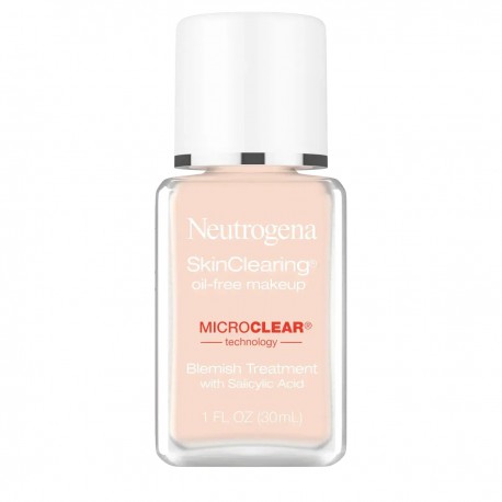 Neutrogena SkinClearing Base Oil-Free com Acido Salicilico 20 Natural Ivory