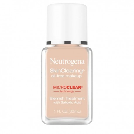 Neutrogena SkinClearing Base Oil-Free com Acido Salicilico 50 Soft Beige