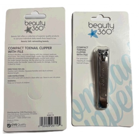 CORTADOR DE UNHAS COMPACTO COM LIXA COMPACT CLIPPER