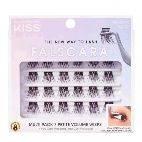 CILIOS EM TUFOS KISS FALCARA NATURAL KFCM200