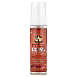 MOUSSE COM OLEO DE RICINO JAMAICO SUNNY