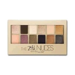 PALETA DE SOMBRAS MAYBELLINE THE 24K NUD
