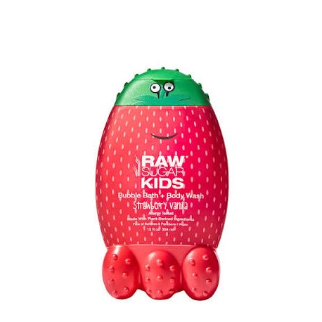 Raw Sugar Kids Bano de Espuma y Jabon 2 en 1