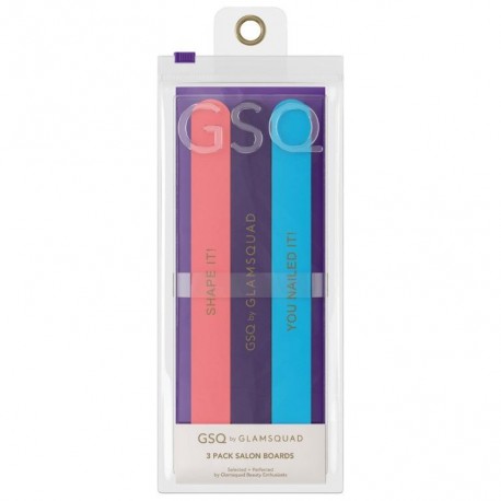 GSQ by GlamSquad Limas de Una Profesionales 3 Pack