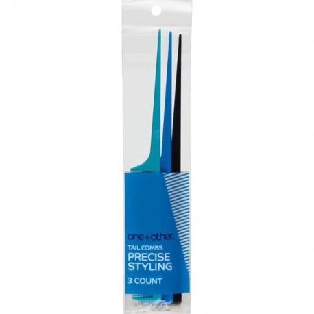 One+Other Peines de Cola Precise Styling 3 Unidades