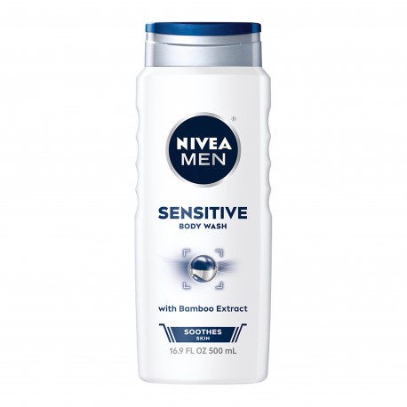 NIVEA MEN SENSITIVE BODY WASH DE BAMBU