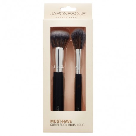 KIT DUO DE PINCEIS PARA CORRETIVO PRETO