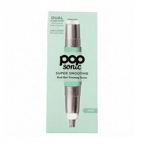 Pop Sonic Super Smoothie Depilador Facial y Nasal 2 en 1 Mint