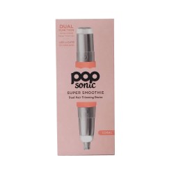 Pop Sonic Super Smoothie Depilador Facial e Nasal 2 em 1 Coral