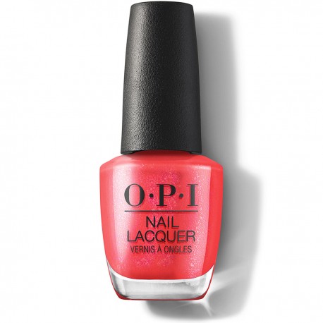 OPI Nail Lacquer Esmalte Left Your Texts On Red
