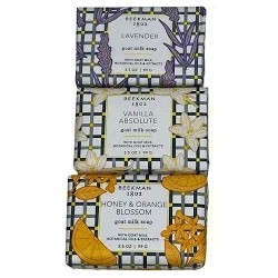 Beekman 1802 Kit Regalo Trio de Jabones con Lata