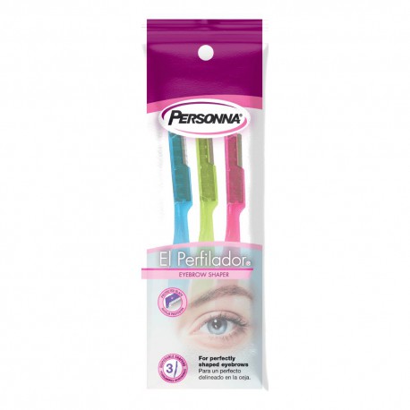 Personna Modelador de Sobrancelhas Descartavel Kit 3