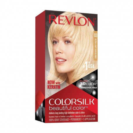 Revlon ColorSilk Tintura de Cabelo 03 Ultra Light Sun Blonde