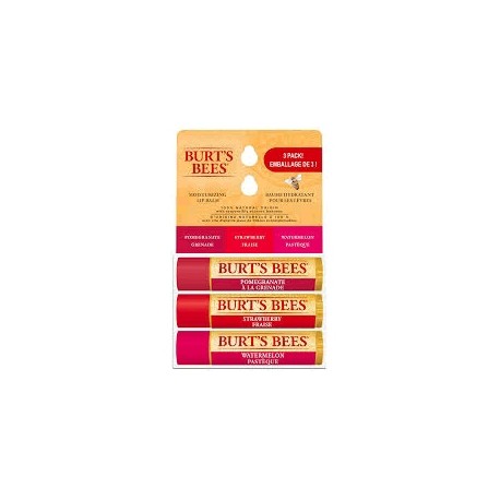 Burt's Bees Trio de Protectores Labiales SPF 30