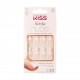 Kiss Unas Autoadhesivas Acrylic French Nude KAN01