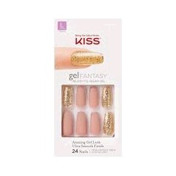 UNHAS AUTOCOLANTES KISS GEL FANTASY FJ02