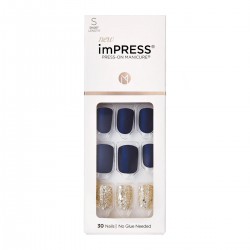 Impress Unas Autoadhesivas Press-On Manicure Cortas KIM005