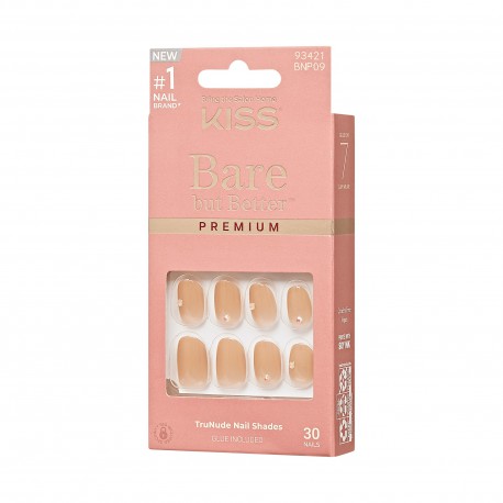 Kiss Unhas Autocolantes Bare But Better Ref. BNP09