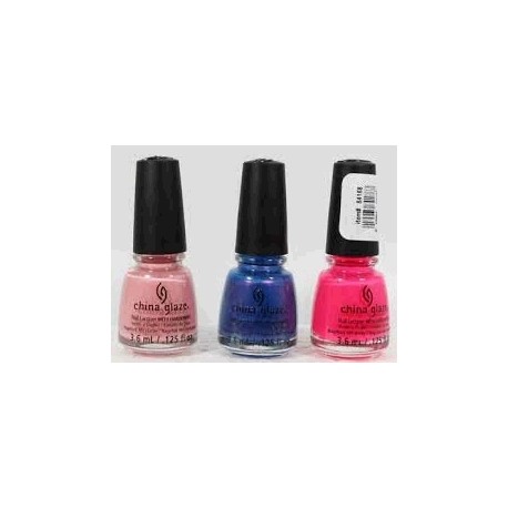 KIT DE 3 MINI ESMALTES CHINA GLAZE 70312