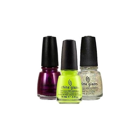 KIT DE 3 MINI ESMALTES CHINA GLAZE 82382