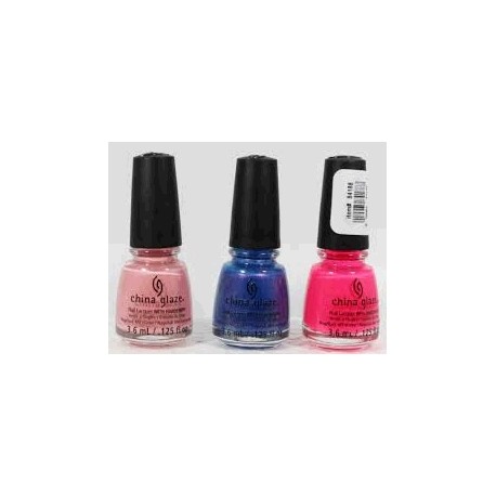 KIT DE 3 MINI ESMALTES CHINA GLAZE 84918